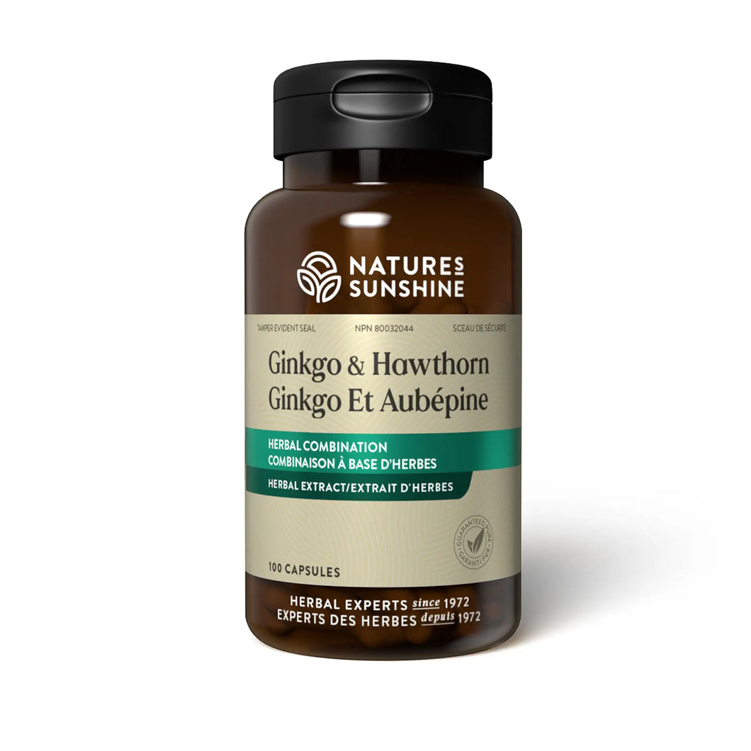 Ginkgo & Hawthorn | NSP Herbal Supplement