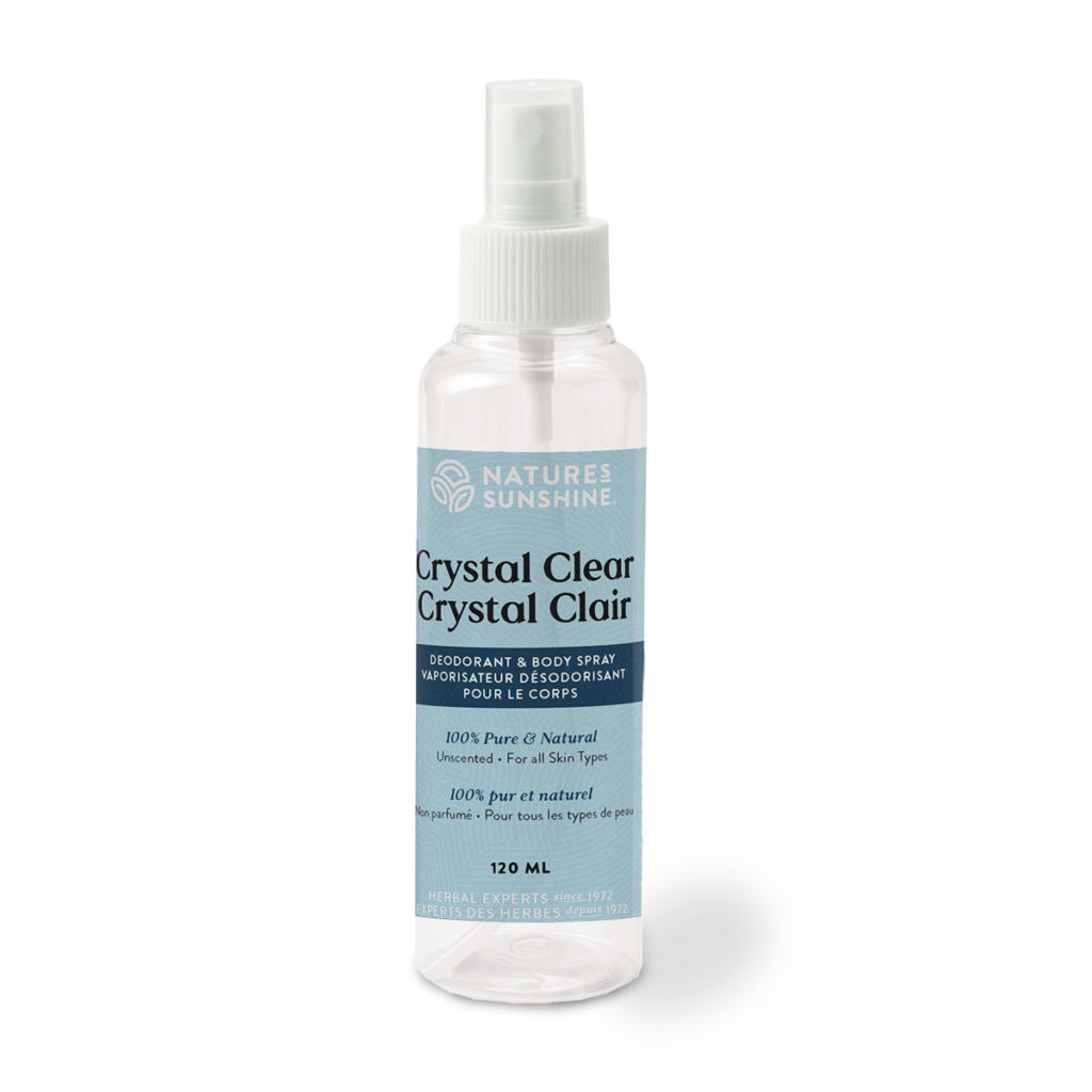 Crystal Clear Natural Deodorant & Body Spray